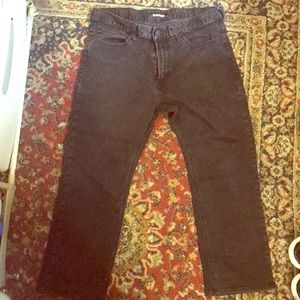 Express black jeans